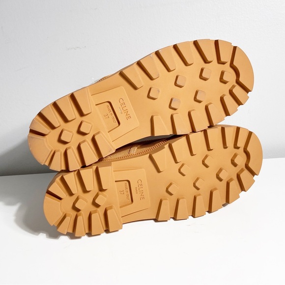 NWT CELINE
Patapan 20 Canvas Lace-Up Ankle Boots - Picture 5 of 9